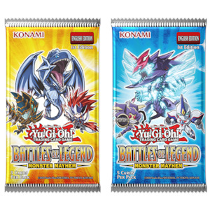 Yugioh Sealed: YGO Booster Pack - Battles of Legend: Monster Mayhem
