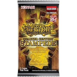 Yugioh Sealed: YGO Booster Pack - Quarter Century Stampede