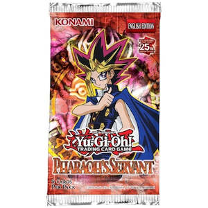 Yugioh Sealed: YGO Booster Pack - Pharaoh’s Servant (25th Anniversary Edition)