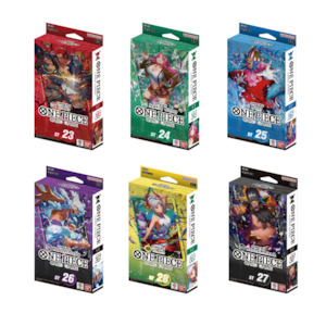 One Piece Tcg: One Piece TCG Starter Decks [ST-23 to ST-28]