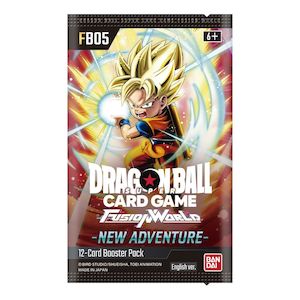 Dbs Sealed: DBS Fusion World Booster Pack - New Adventure FB05