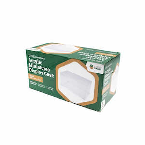 Rpg Accessories Dice: LPG Essentials Acrylic Miniatures Display Case - Small