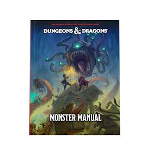 Dungeons Dragons: D&D Book - 2024 Monster Manual