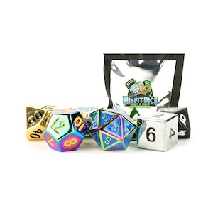 Dice: MDG – Fanroll Misfit Metal Dice Pack
