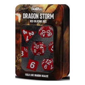 Dragon Storm Silicone Dice Set