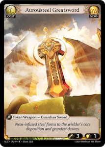 Aurousteel Greatsword (191) [Alchemical Revolution]