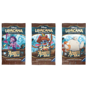 Disney Lorcana TCG Azurite Sea Booster Pack