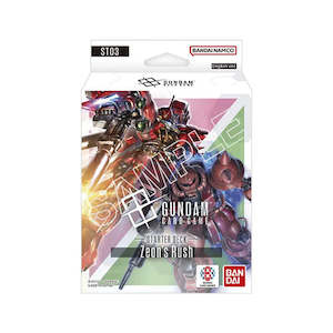 Gundam Tcg: Gundam Card Game: Starter Deck – Zeon's Rush [ST03]