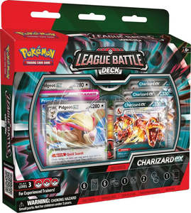 Pokemon Sealed: PKM League Battle Deck (Charizard ex)