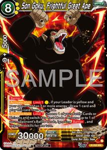 Dbs Singles: Son Goku, Frightful Great Ape (Ultra-Bout Series Tournament Pack Vol.13) (P-707) [Tournament Promotion Cards]