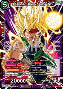 Dbs Singles: SS Bardock, Burning Fighting Spirit (Ultra-Bout Series Tournament Pack Vol.13) (P-698) [Tournament Promotion Cards]