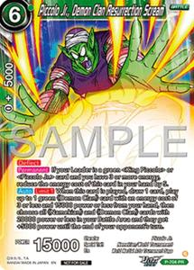 Dbs Singles: Piccolo Jr., Demon Clan Resurrection Scream (Ultra-Bout Series Tournament Pack Vol.13) (P-704) [Tournament Promotion Cards]