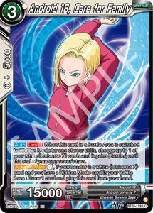 Dbs Singles: Android 18, Care for Family (BT28-119) [Prismatic Clash]
