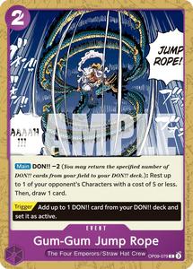 One Piece Tcg Singles: Gum-Gum Jump Rope (Reprint) [Premium Booster -The Best- Vol. 2]