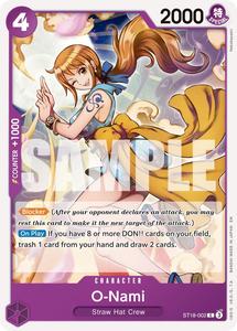 One Piece Tcg Singles: O-Nami (Reprint) [Premium Booster -The Best- Vol. 2]