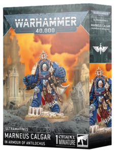 Warhammer: Ultramarines Marineus Calgar in armor of antilochus - Warhammer 40,000