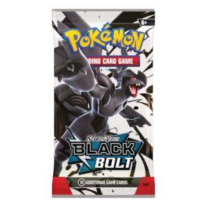 Products: Pokemon - Black Bolt Booster Pack - Cardtopia NZ