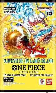 One Piece Booster Pack And Boxes: One Piece Trading Card Game - Adventure on KAMIs Island English Booster Pack
