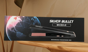 Finishing Styling: Silver Bullet Mobile Rechargeable Iron