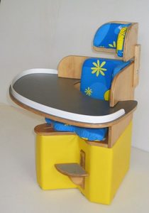 Products: Corner Seat with adjustable tray and adjustable pommel