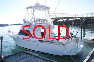 Black Watch 26 Flybridge Sports Fisher (2001) • Caribbean Boats (NZ)