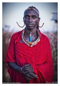 Maasai Warrior, Amboselli, Kenya