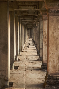 Angkor Wat Passageway 5, Cambodia