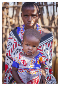 Most Popular: Maasai Mother and Child Pattern, Kenya