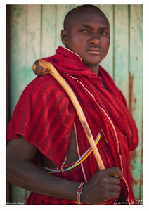 People: Maasai Portrait – Jackson, Kenya