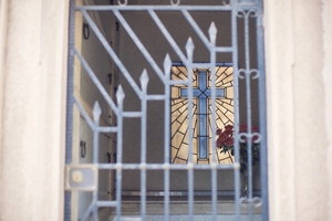 Travel: Cross at Cemetery, Santiago, Chile