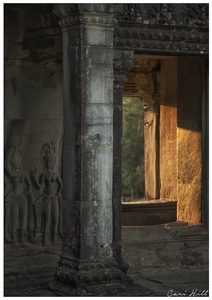 Angkor Wat Sunlight, Cambodia