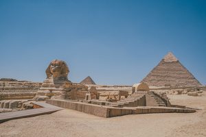 Pyramids & Sphinx of Giza, Egypt
