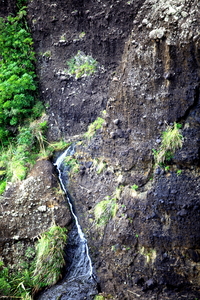 Landscape: Anawhata Trickling Waterfall
