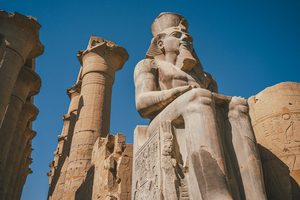 Recently Added: Seated Ramesses II, Luxor Temple