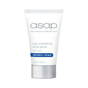 asap daily exfoliating scrub