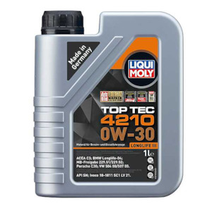 Liqui Moly Oils: LIQUI MOLY TOP TEC 4210 0W-30