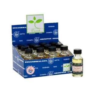 Products: Satya Oils- Palo Santo Display Box of 12 – Carolina Trading