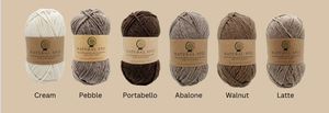 Wool: Wild Earth Yarn - Natural Undyed Yarn 8ply