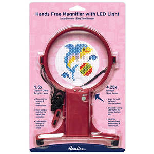 LED Hands Free Magnifier