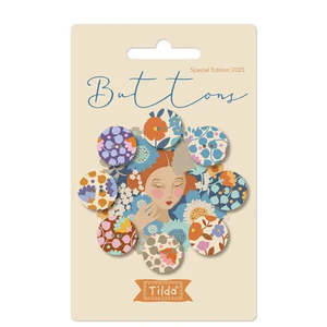 Accessories: Buttons - By Tilda Fabrics - Wallflower