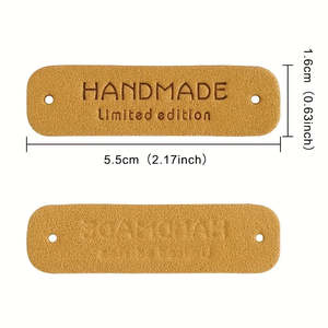 Project Labels - Faux Leather