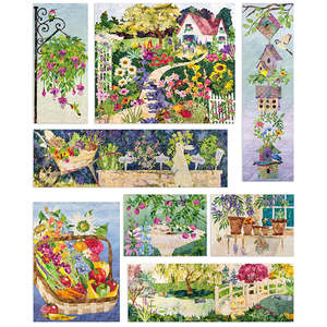 Art Print Panels: Art Print Panels - In Full Bloom