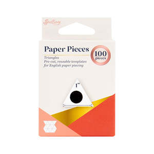 English Paper Piecing: Paper Piecing - Triangles