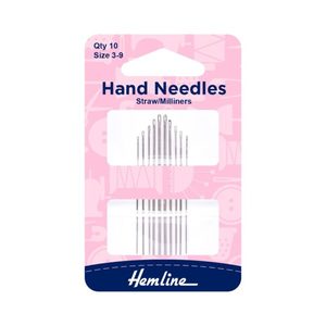 Hand Needles - Straw/Milliner - by Hemline