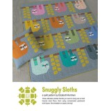 Patchwork Quilting: Quilt Pattern Snuggly Sloths - by Elizabeth Hartman