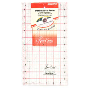 Patchwork Quilting: SewEasy Patchworking Ruler 12" x 6.5"