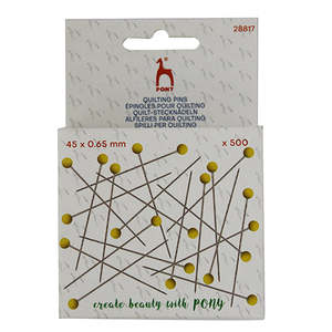Patchwork Quilting: Quilting Pins - by Pony