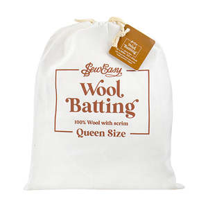 Products: Batting - Wool Queen Size - SewEasy