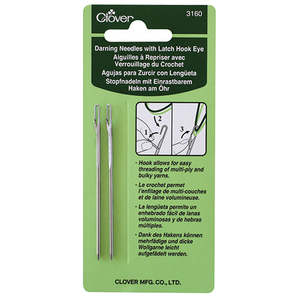 Darning Needle With Latch Hook Eye - by Clover