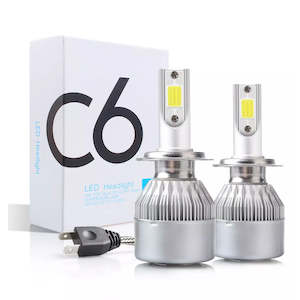 H8/H9/H11 Headlight LED Kit with Fan Cooling System - 6800lms